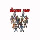 Shirt The Walking Dead parodie Lego blanc pour homme et femme