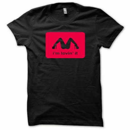 Shirt loving it rouge/noir pour homme et femme