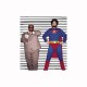 Shirt Gnarls Barkley parodie Super Man blanc pour homme et femme
