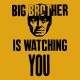 Shirt big brother is watching you. Shirt 1984 George Orwell jaune pour homme et femme