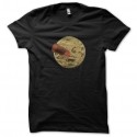 Shirt le voyage dans la lune Georges Méliès noir pour homme et femme