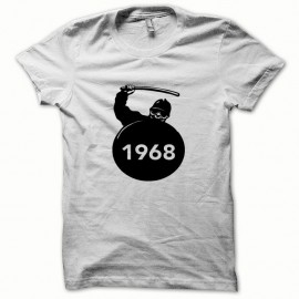 Shirt CRS Mai 68 noir/blanc pour homme et femme