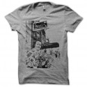 Shirt Larry Flint Hustler gris pour homme et femme