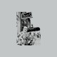 Shirt Larry Flint Hustler gris pour homme et femme