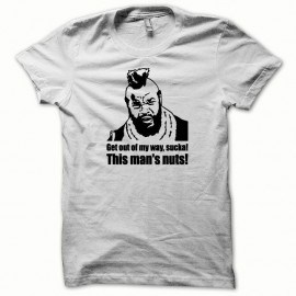 Shirt Mister T Barracuda noir/blanc pour homme et femme