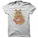 Shirt Muppet Miss Piggy blanc pour homme et femme