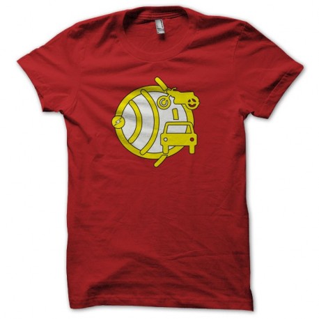 Shirt humour Flash radar automatique rouge pour homme et femme