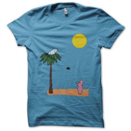 Shirt Cocoshaker bleu turquoise pour homme et femme