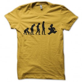 Shirt Homer evolution jaune pour homme et femme