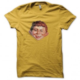Shirt MAD jaune pour homme et femme