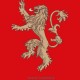 Shirt Le Trône de fer Lannister Game of thrones rouge pour homme et femme