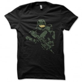 Shirt Halo artwork noir pour homme et femme
