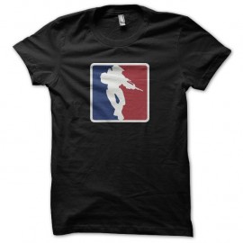 Shirt Halo parodie NBA noir pour homme et femme