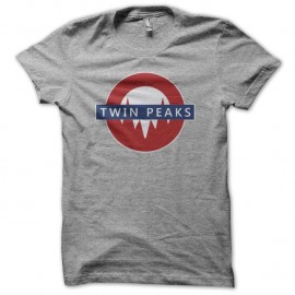 Shirt Twin Peaks métro gris pour homme et femme