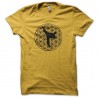 Shirt karaté High Kick noir/jaune pour homme et femme
