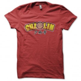 Shirt Shaolin Krilin rouge pour homme et femme