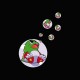 Shirt Bubble Bobble noir pour homme et femme