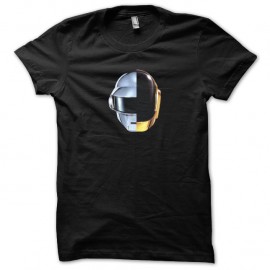 Shirt Daft Punk nouveau logo sur Shirt noir pour homme et femme