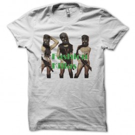 Shirt Fashion Killas blanc pour homme et femme