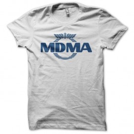 Shirt drogues MDMA blanc pour homme et femme
