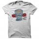 Shirt My Little Angry Robot blanc pour homme et femme