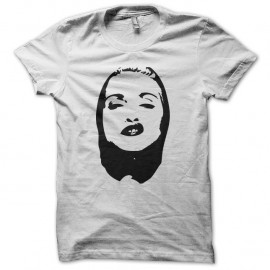 Shirt Madonna Marilyn style blanc pour homme et femme