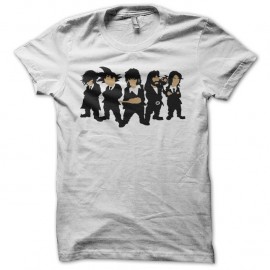 Shirt Manga parodie Reservoir Dogs blanc pour homme et femme