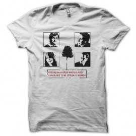 Shirt 6 Feet Under weird steal blanc pour homme et femme