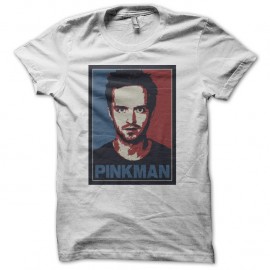 Shirt Breaking bad Pinkman parodie Obama blanc pour homme et femme