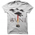 Shirt OVNI blanc pour homme et femme