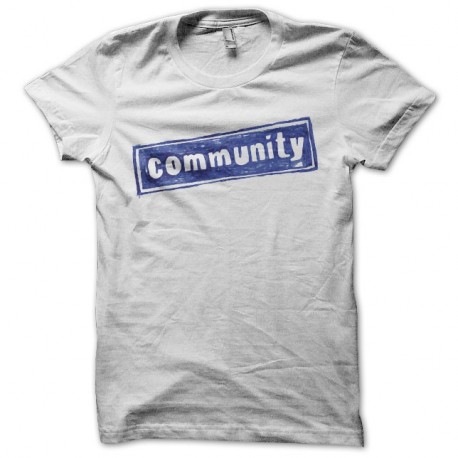 Shirt Community la série blanc pour homme et femme