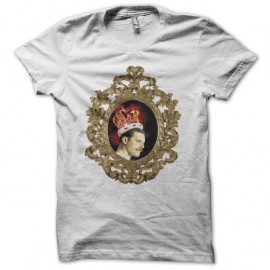 Shirt Queen Freddie Mercury portrait blanc pour homme et femme