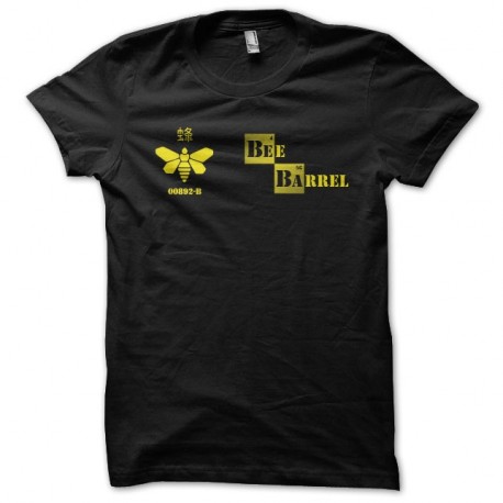 Tee-shirt Breaking Bad Bee Barrel noir pour homme et femme