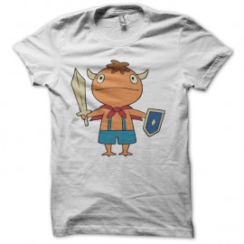 Shirt NI NO KUNI artwork blanc pour homme et femme