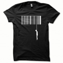 Shirt Suicide blanc/noir pour homme et femme