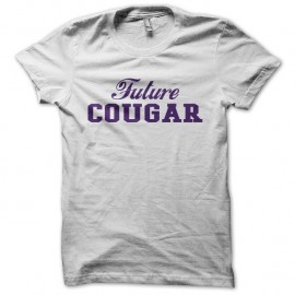Shirt Future Cougar blanc pour homme et femme