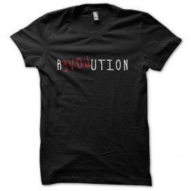Shirt Revolution noir pour homme et femme