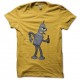 Shirt Futurama parodie Bender jaune pour homme et femme