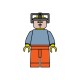 Shirt Hannibal Lecter parodie Lego blanc pour homme et femme