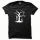 Shirt Suicide blanc/noir pour homme et femme