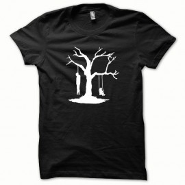 Shirt Suicide blanc/noir pour homme et femme