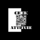 Shirt Geek Attitude bar code noir pour homme et femme