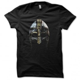 Shirt Vikings casque noir pour homme et femme