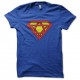 Shirt Super Juif détournement Superman bleu pour homme et femme
