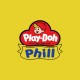 Shirt parodie Play Doh Phill jaune pour homme et femme