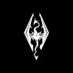 Shirt Skyrim dragon symbole noir pour homme et femme