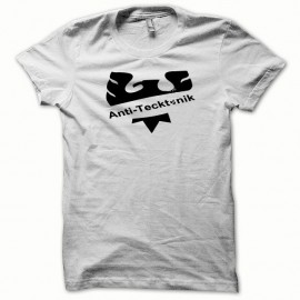 Shirt Anti-Tecktonik noir/blanc pour homme et femme