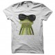 Shirt grenouille cool blanc pour homme et femme