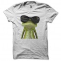 Shirt grenouille cool blanc pour homme et femme