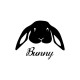 Shirt Bunny Sad blanc pour homme et femme